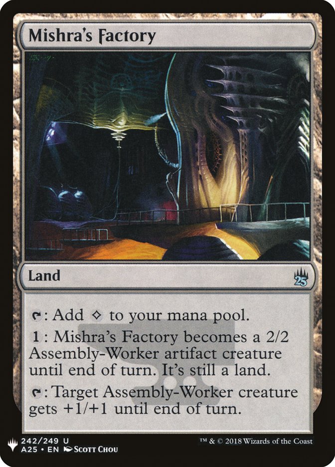 Mishra's Factory [Mystery Booster] | Jomio and Rueliete's Cards and Comics