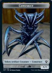 Construct (022) // Treasure Double-Sided Token [Commander 2021 Tokens] | Jomio and Rueliete's Cards and Comics