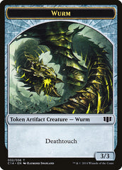 Wurm (032/036) // Goat Double-Sided Token [Commander 2014 Tokens] | Jomio and Rueliete's Cards and Comics