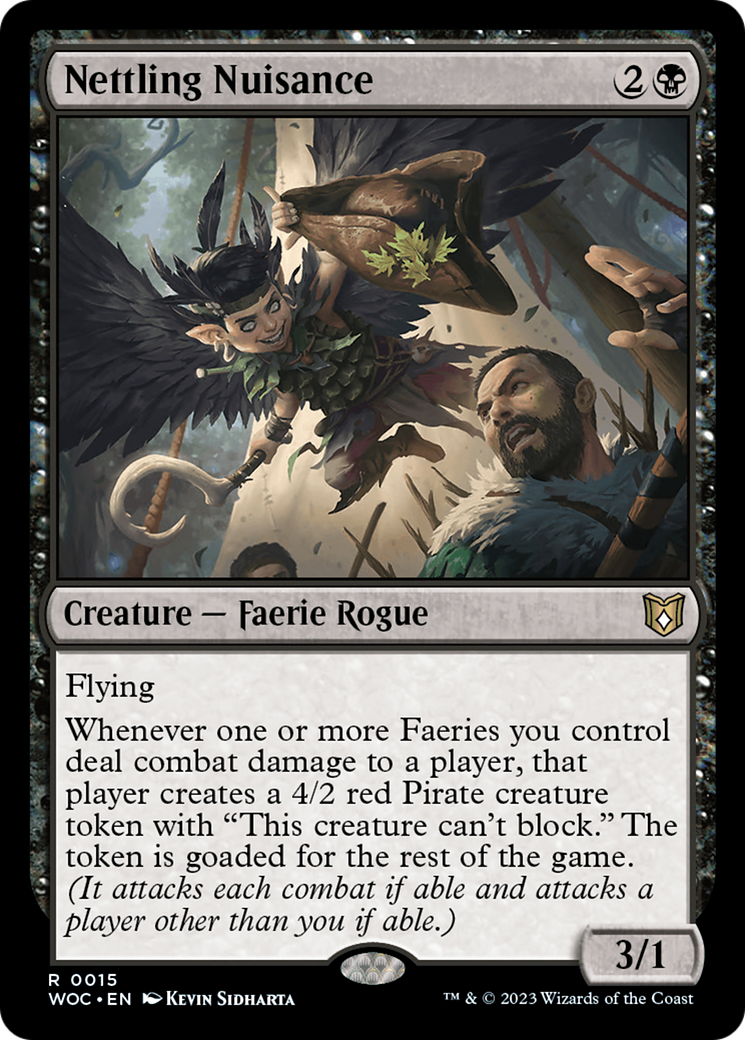 Nettling Nuisance [Wilds of Eldraine Commander] | Jomio and Rueliete's Cards and Comics