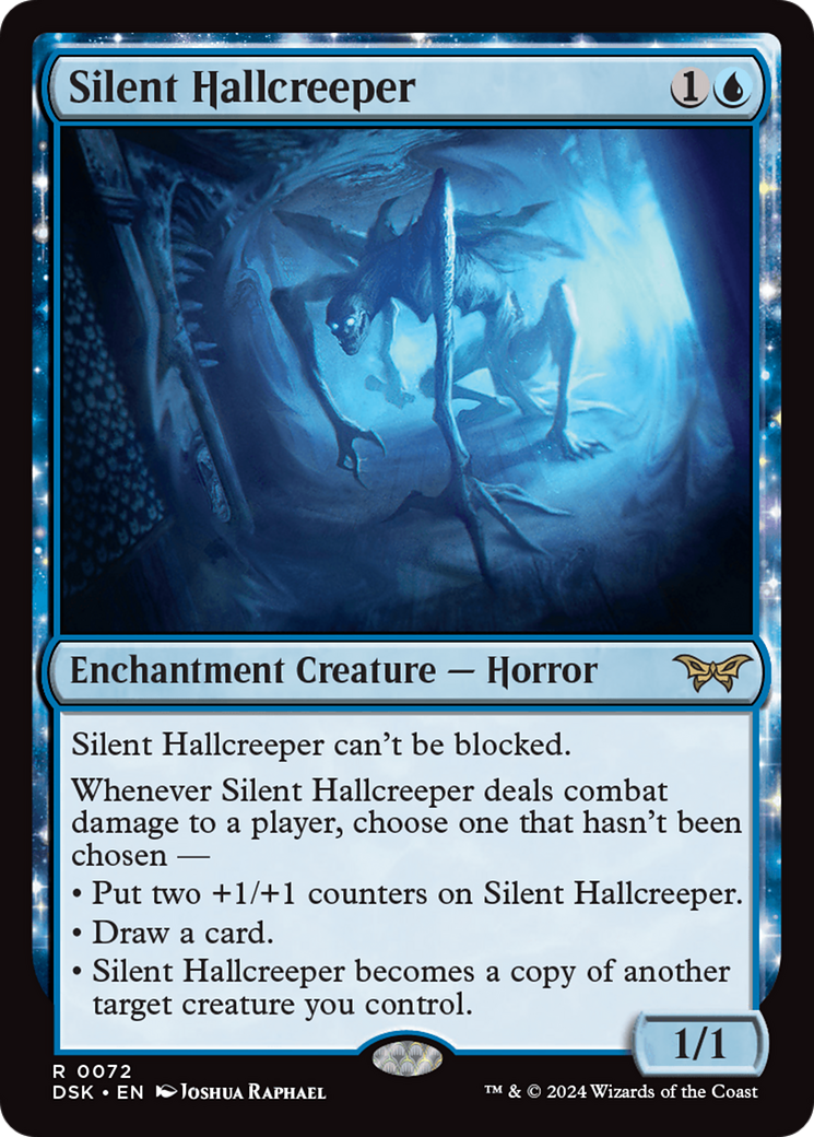 Silent Hallcreeper [Duskmourn: House of Horror] | Jomio and Rueliete's Cards and Comics