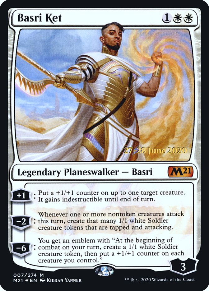 Basri Ket [Core Set 2021 Prerelease Promos] | Jomio and Rueliete's Cards and Comics