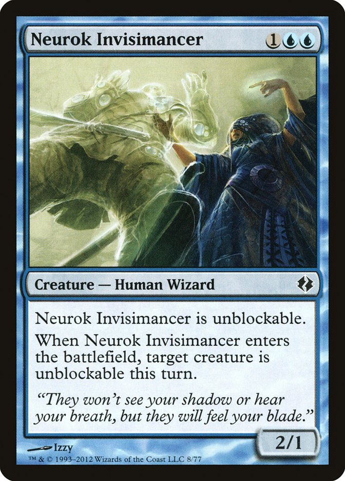 Neurok Invisimancer [Duel Decks: Venser vs. Koth] | Jomio and Rueliete's Cards and Comics