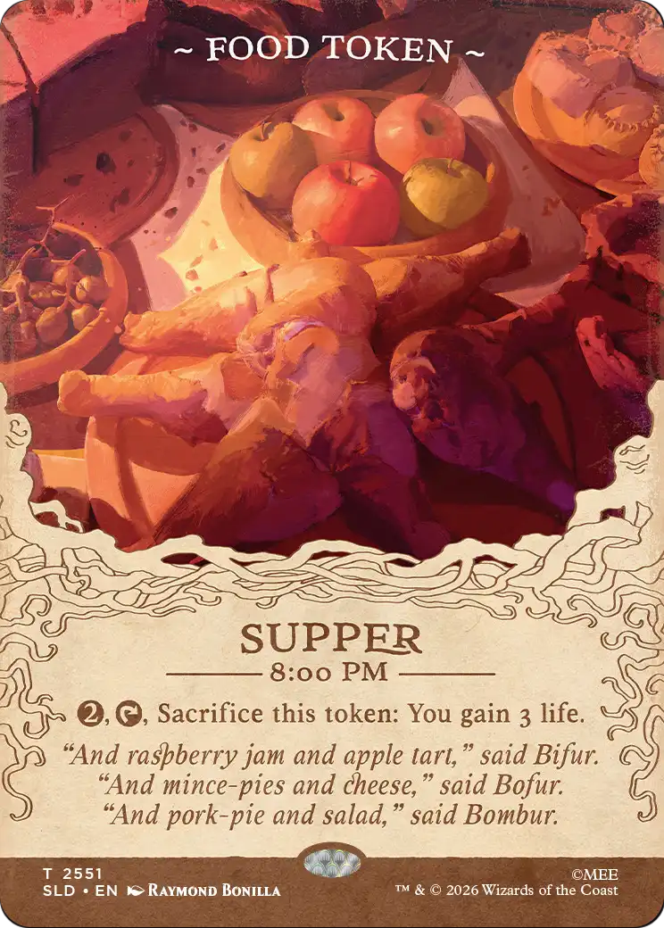 Food Token (2551) [Secret Lair Drop Series] | Jomio and Rueliete's Cards and Comics