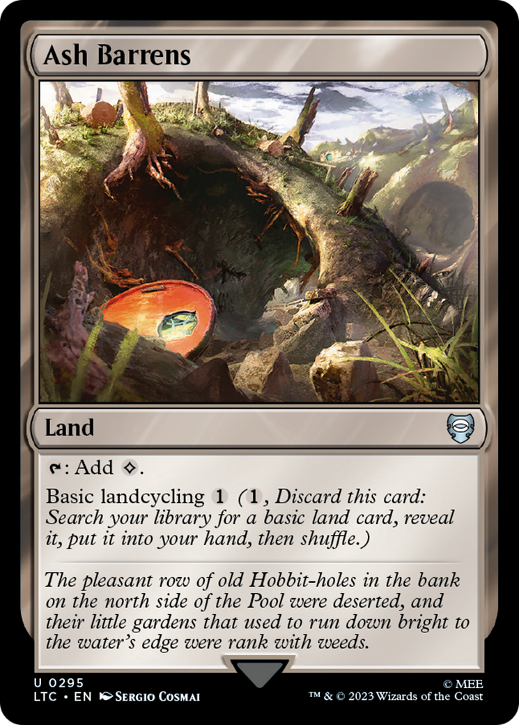 Ash Barrens [The Lord of the Rings: Tales of Middle-Earth Commander] | Jomio and Rueliete's Cards and Comics