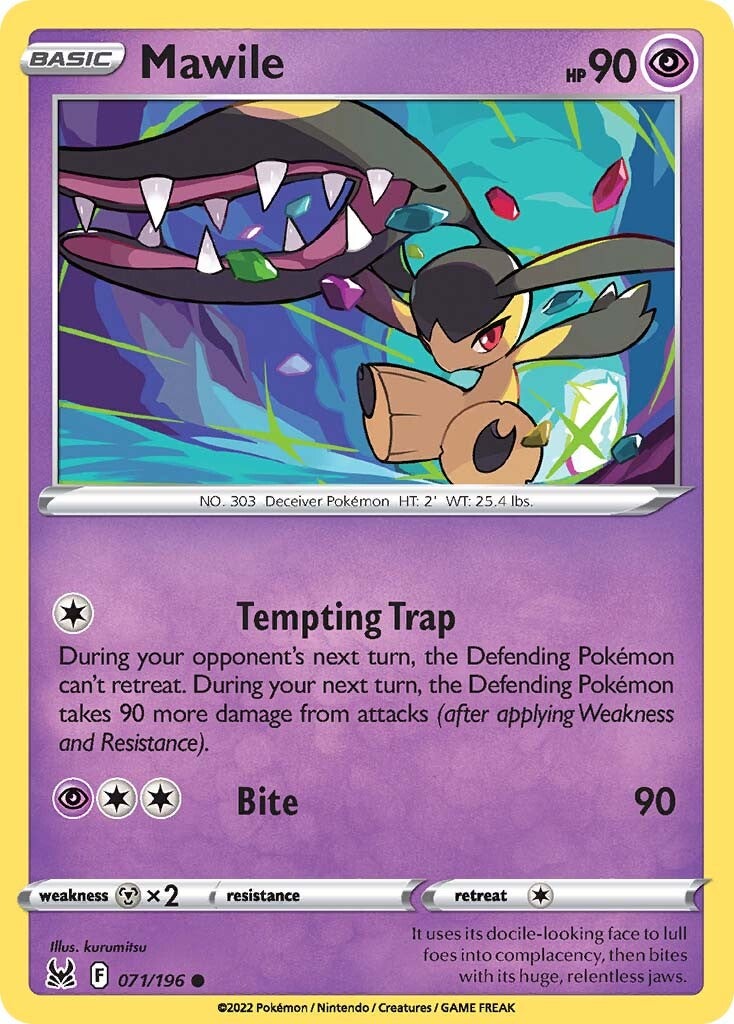 Mawile (071/196) [Sword & Shield: Lost Origin] | Jomio and Rueliete's Cards and Comics