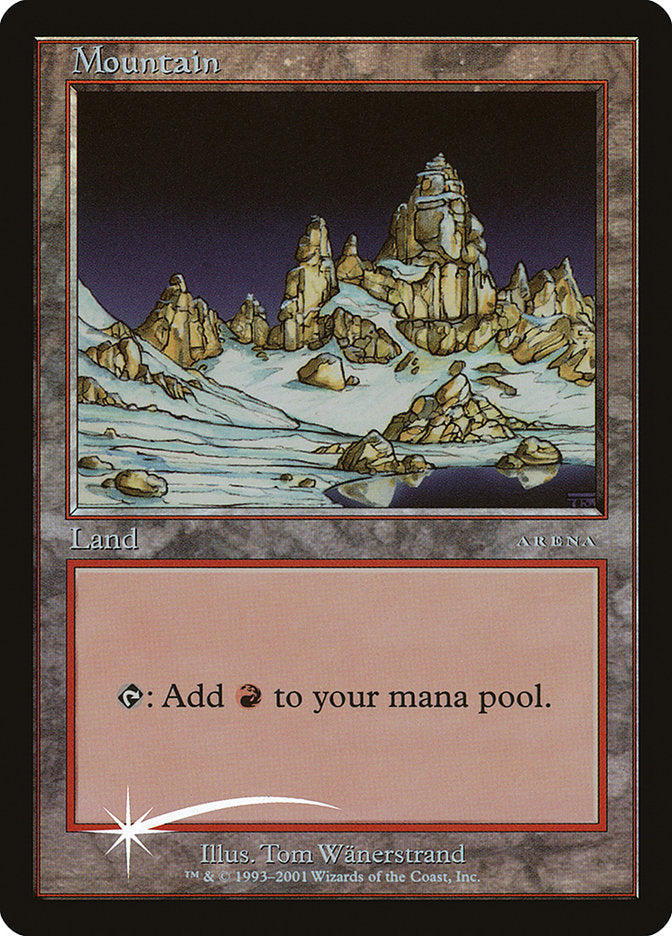 Mountain (5) [Arena League 2001] | Jomio and Rueliete's Cards and Comics