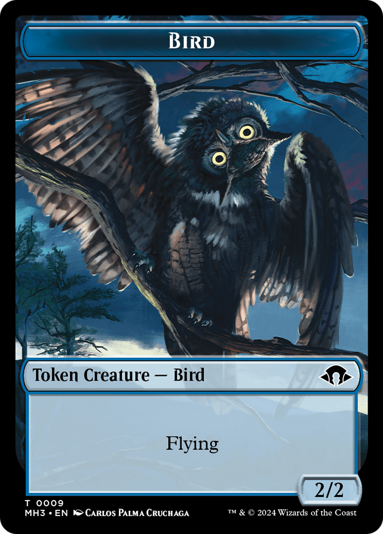 Bird Token [Modern Horizons 3 Tokens] | Jomio and Rueliete's Cards and Comics