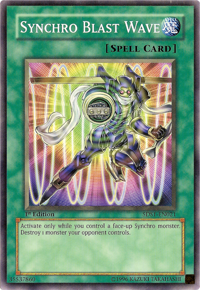 Synchro Blast Wave [5DS1-EN021] Common | Jomio and Rueliete's Cards and Comics
