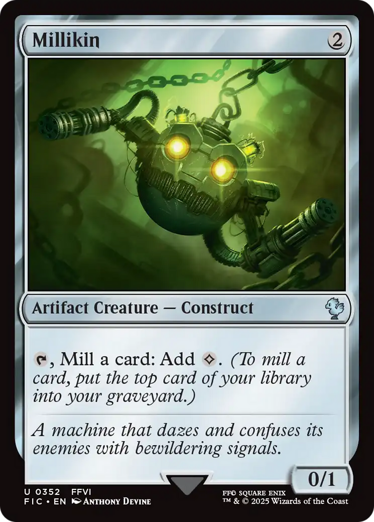 Millikin [FINAL FANTASY Commander] | Jomio and Rueliete's Cards and Comics