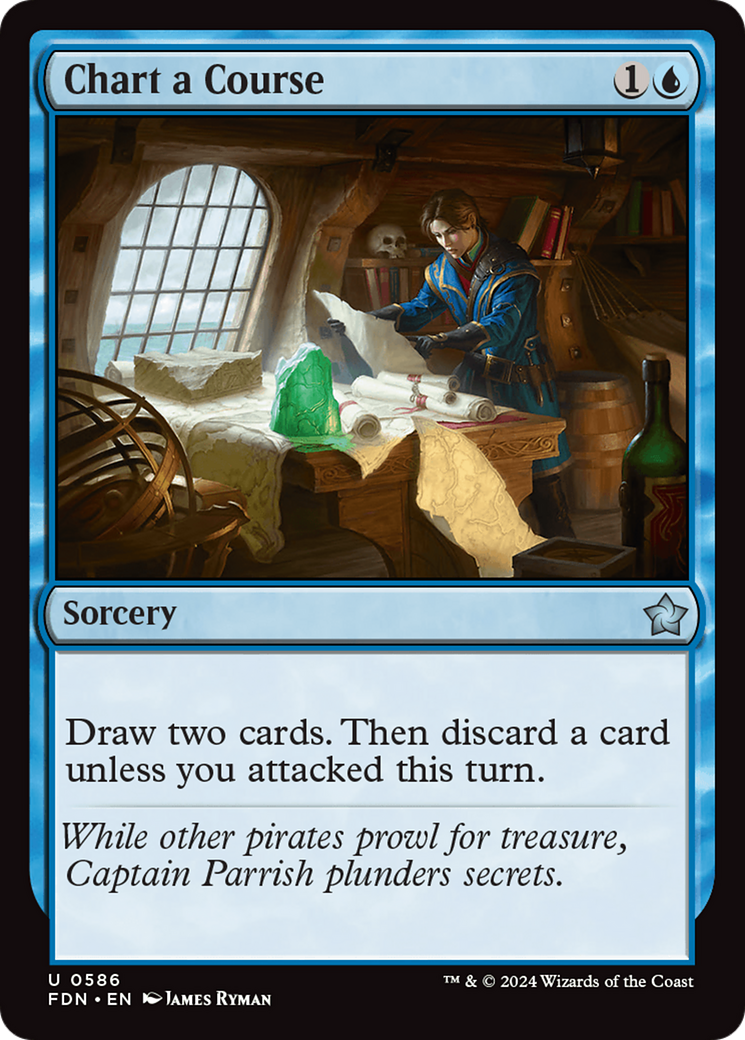 Chart a Course [Foundations] | Jomio and Rueliete's Cards and Comics