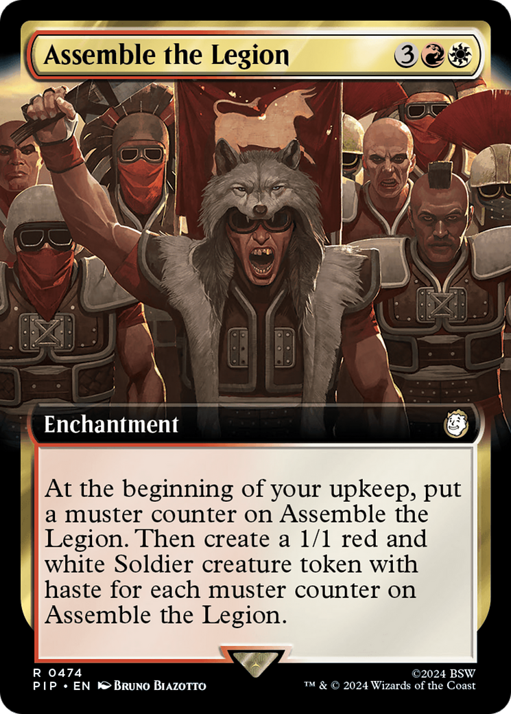 Assemble the Legion (Extended Art) [Fallout] | Jomio and Rueliete's Cards and Comics