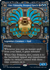 Ojer Pakpatiq, Deepest Epoch // Temple of Cyclical Time (Showcase) [The Lost Caverns of Ixalan] | Jomio and Rueliete's Cards and Comics