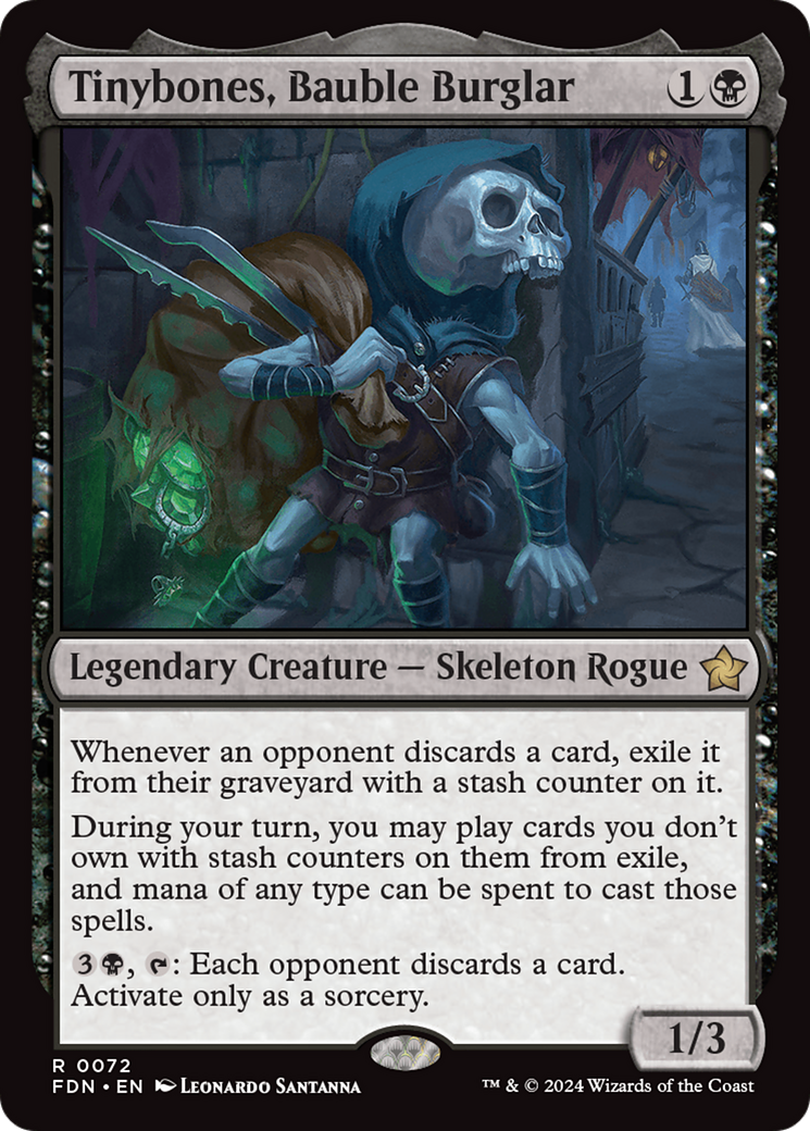 Tinybones, Bauble Burglar [Foundations] | Jomio and Rueliete's Cards and Comics