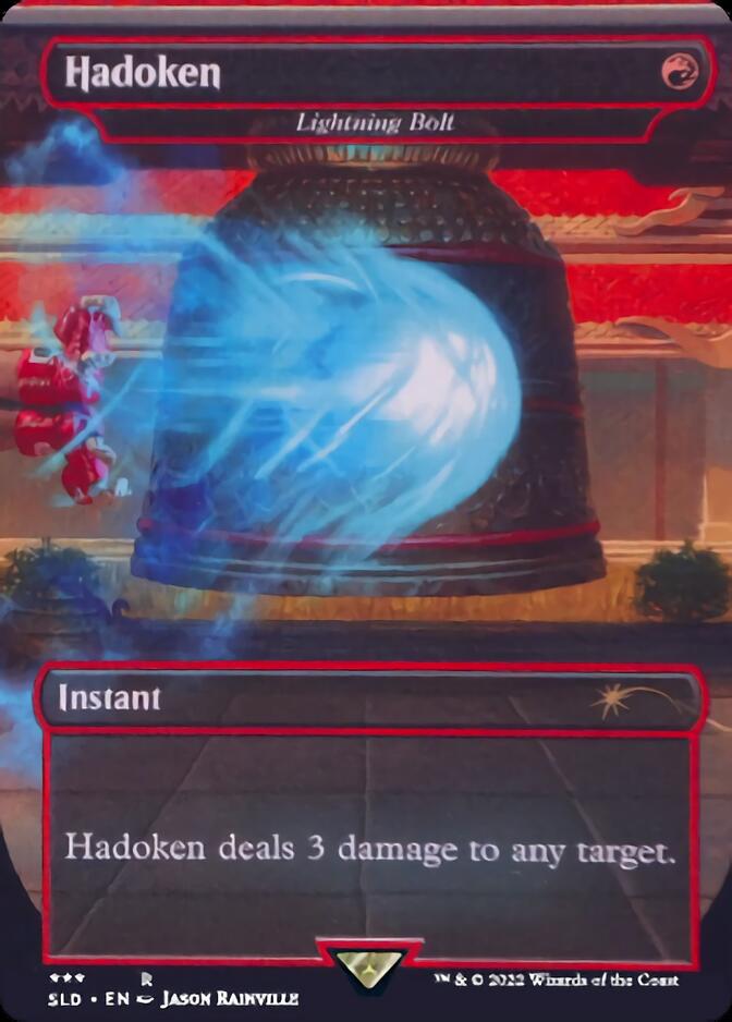 Lightning Bolt - Hadoken [Secret Lair Drop Series] | Jomio and Rueliete's Cards and Comics