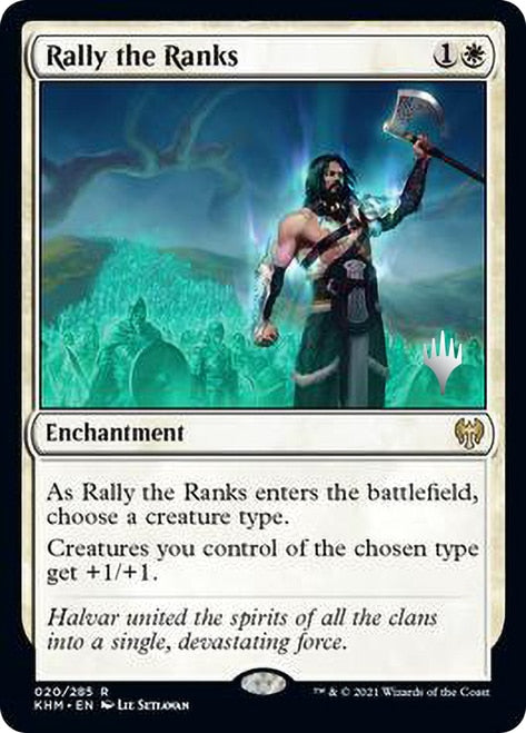 Rally the Ranks (Promo Pack) [Kaldheim Promos] | Jomio and Rueliete's Cards and Comics