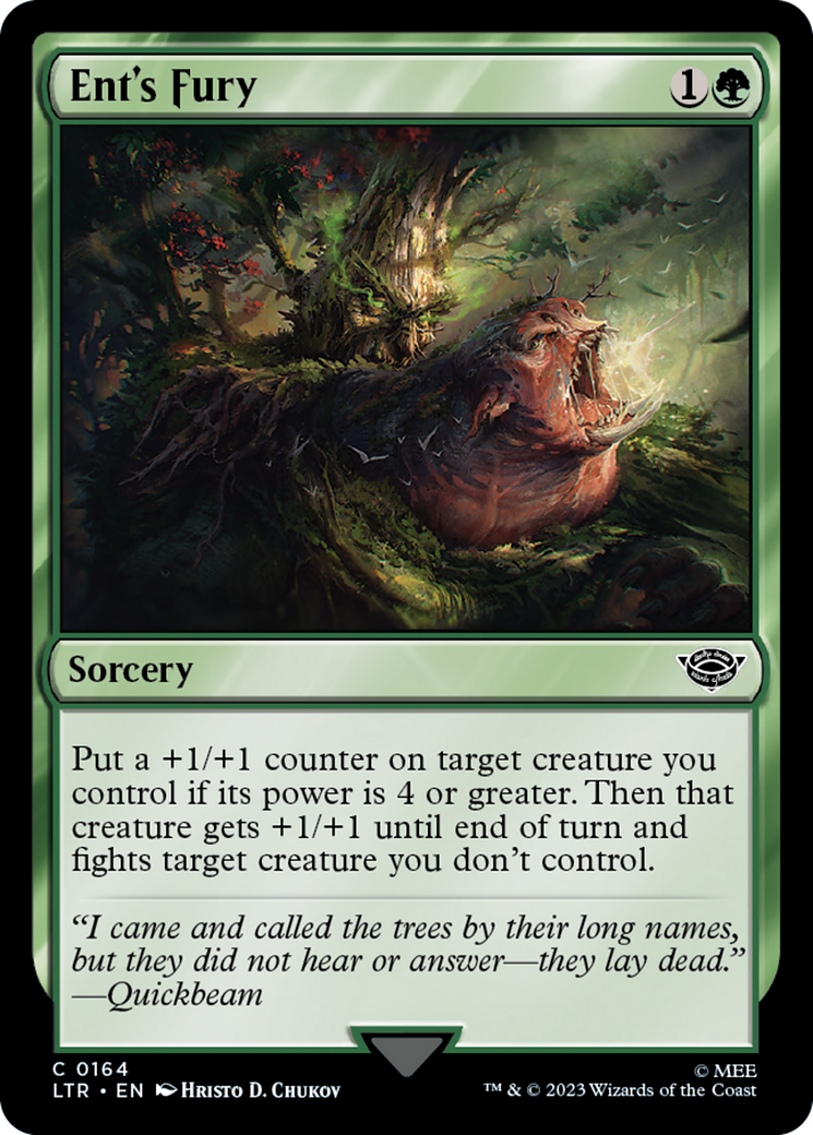 Ent's Fury [The Lord of the Rings: Tales of Middle-Earth] | Jomio and Rueliete's Cards and Comics