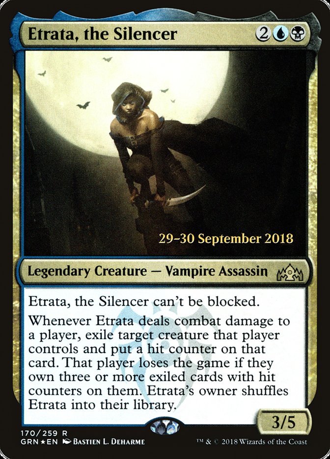 Etrata, the Silencer [Guilds of Ravnica Prerelease Promos] | Jomio and Rueliete's Cards and Comics