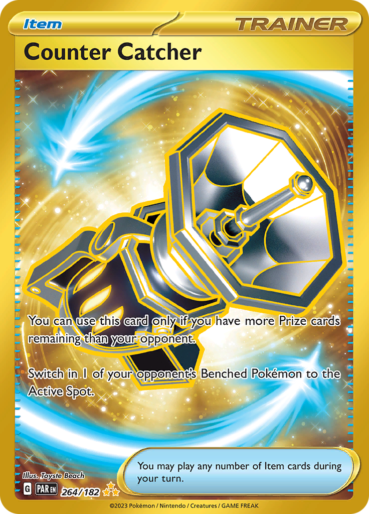 Counter Catcher (264/182) [Scarlet & Violet: Paradox Rift] | Jomio and Rueliete's Cards and Comics