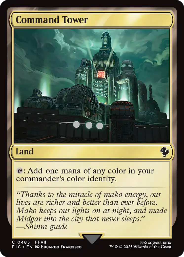 Command Tower (0485) [FINAL FANTASY Commander] | Jomio and Rueliete's Cards and Comics