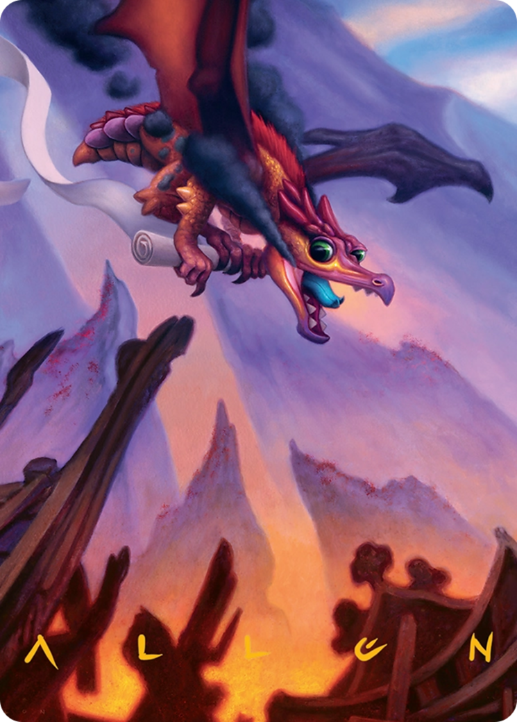 Scavenger Regent Art Card (45/54) [Tarkir: Dragonstorm Art Series] | Jomio and Rueliete's Cards and Comics