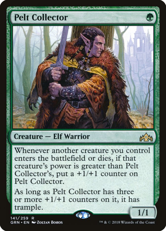Pelt Collector (Promo Pack) [Guilds of Ravnica Promos] | Jomio and Rueliete's Cards and Comics