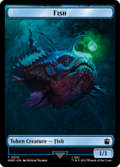 Fish // Alien Insect Double-Sided Token [Doctor Who Tokens] | Jomio and Rueliete's Cards and Comics
