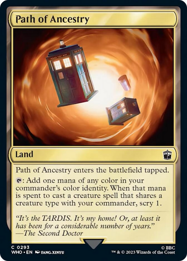 Path of Ancestry [Doctor Who] | Jomio and Rueliete's Cards and Comics