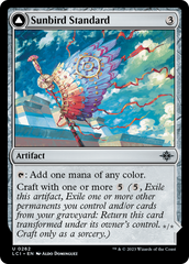 Sunbird Standard // Sunbird Effigy [The Lost Caverns of Ixalan] | Jomio and Rueliete's Cards and Comics