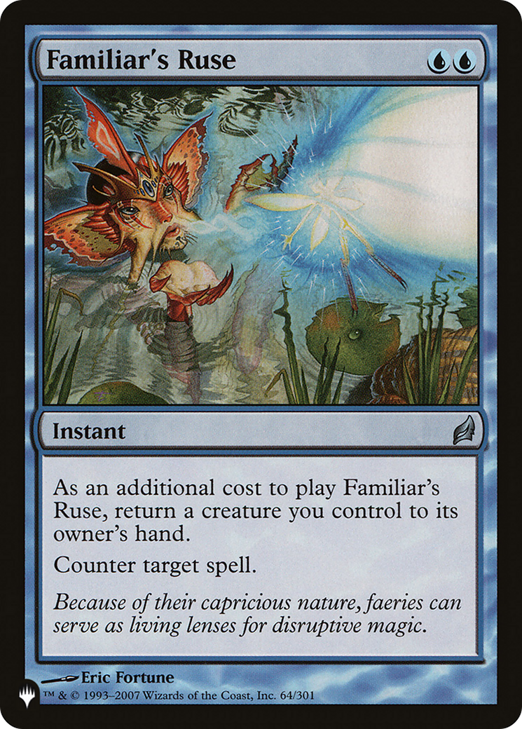 Familiar's Ruse [The List] | Jomio and Rueliete's Cards and Comics