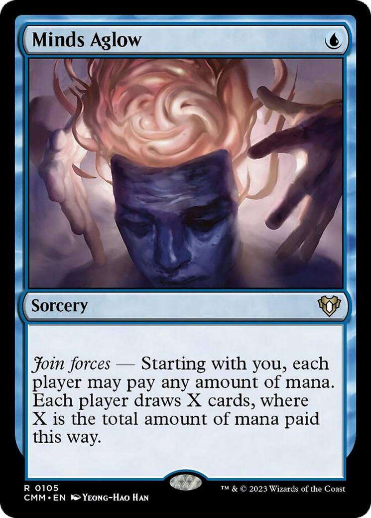 Minds Aglow [Commander Masters] | Jomio and Rueliete's Cards and Comics