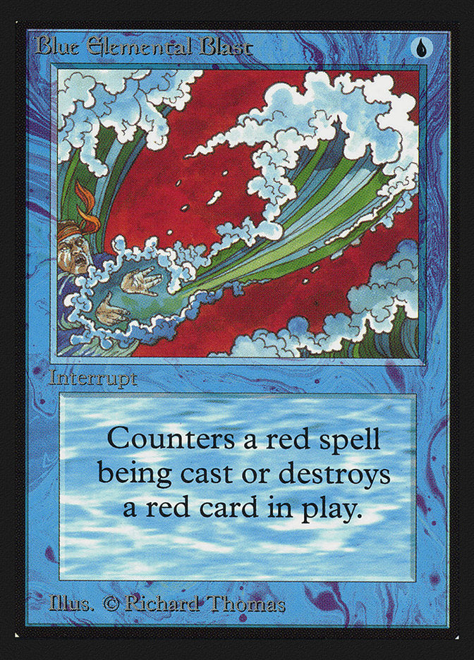 Blue Elemental Blast [International Collectors' Edition] | Jomio and Rueliete's Cards and Comics