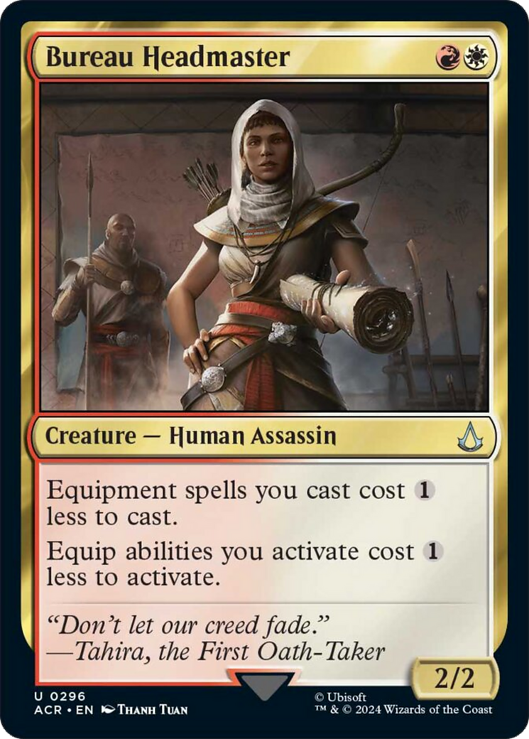 Bureau Headmaster [Assassin's Creed] | Jomio and Rueliete's Cards and Comics