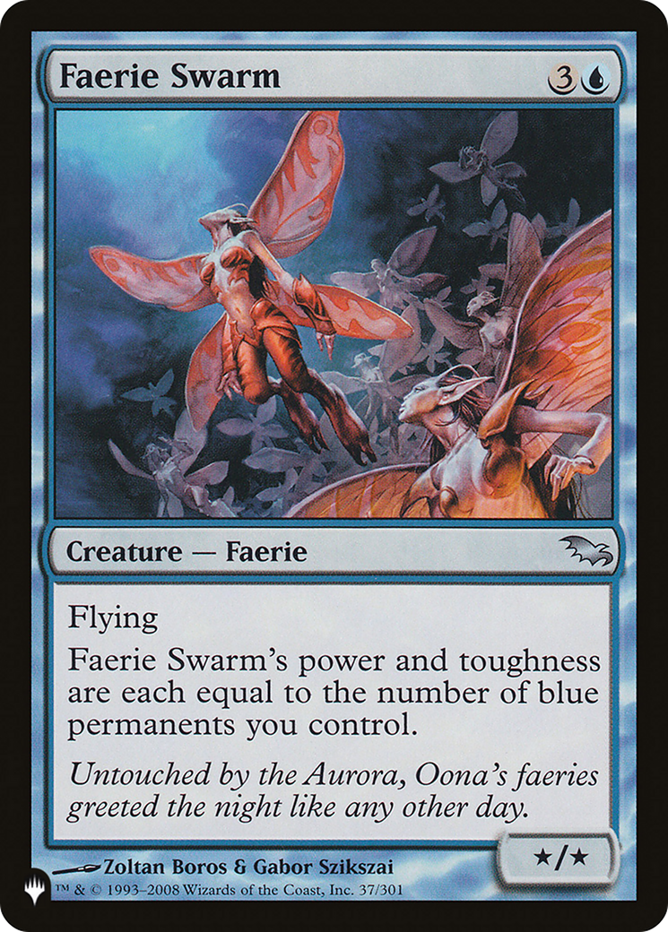 Faerie Swarm [The List] | Jomio and Rueliete's Cards and Comics