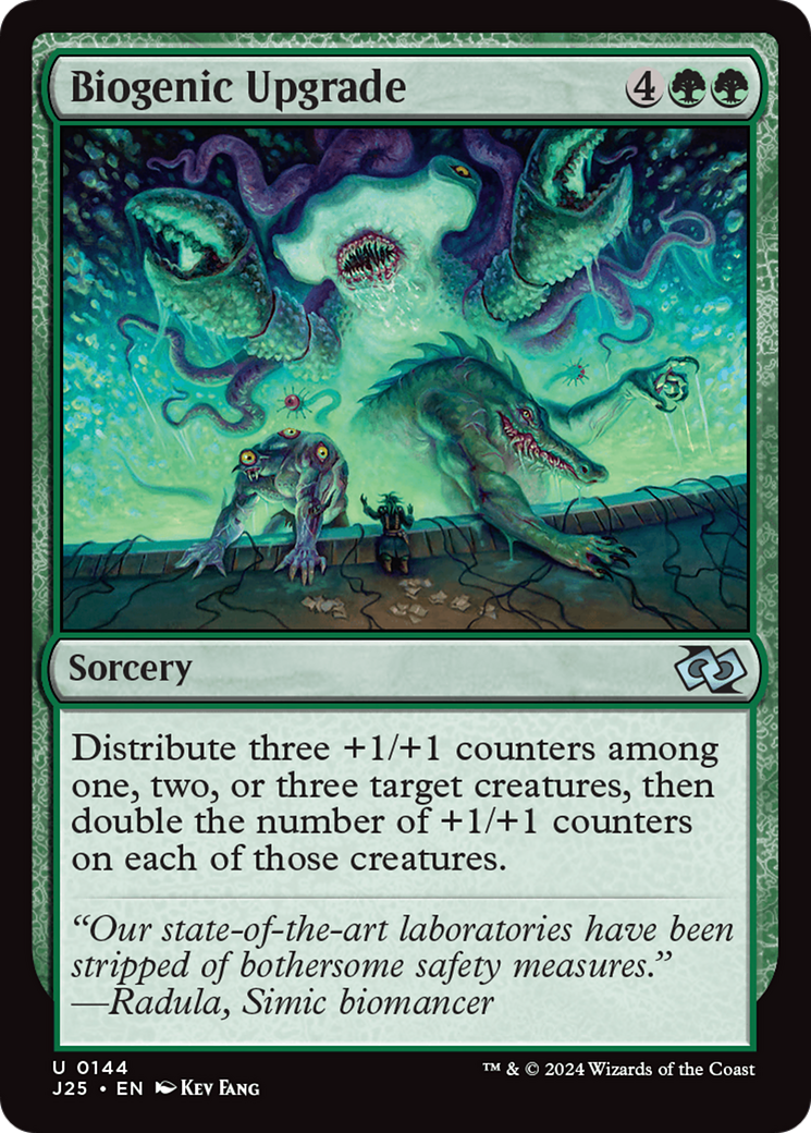 Biogenic Upgrade [Foundations Jumpstart] | Jomio and Rueliete's Cards and Comics