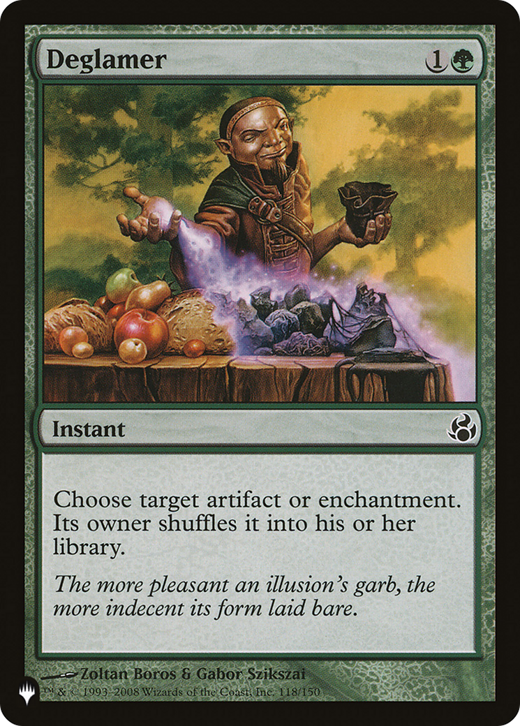 Deglamer [The List] | Jomio and Rueliete's Cards and Comics