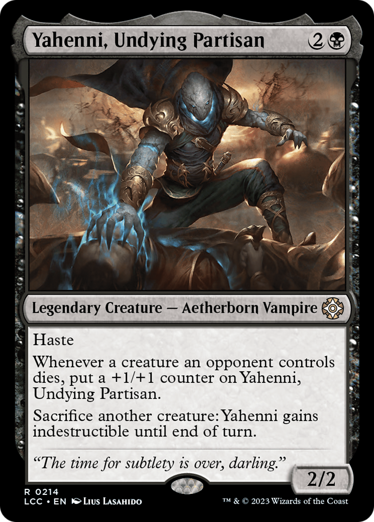 Yahenni, Undying Partisan [The Lost Caverns of Ixalan Commander] | Jomio and Rueliete's Cards and Comics