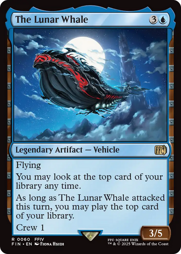 The Lunar Whale [FINAL FANTASY] | Jomio and Rueliete's Cards and Comics