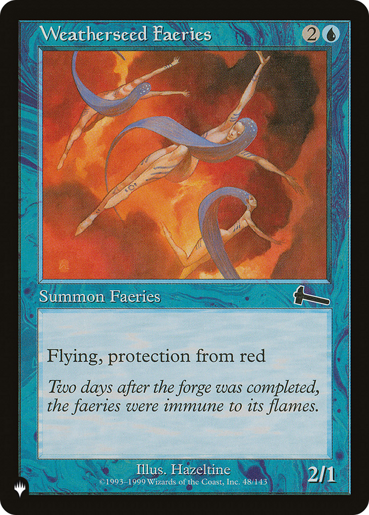 Weatherseed Faeries [The List] | Jomio and Rueliete's Cards and Comics