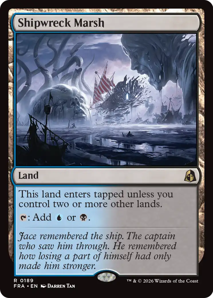 Shipwreck Marsh [Reality Fracture] | Jomio and Rueliete's Cards and Comics