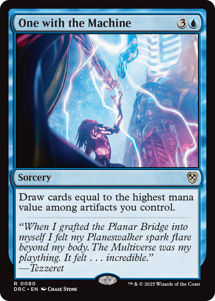 One with the Machine [Aetherdrift Commander] | Jomio and Rueliete's Cards and Comics