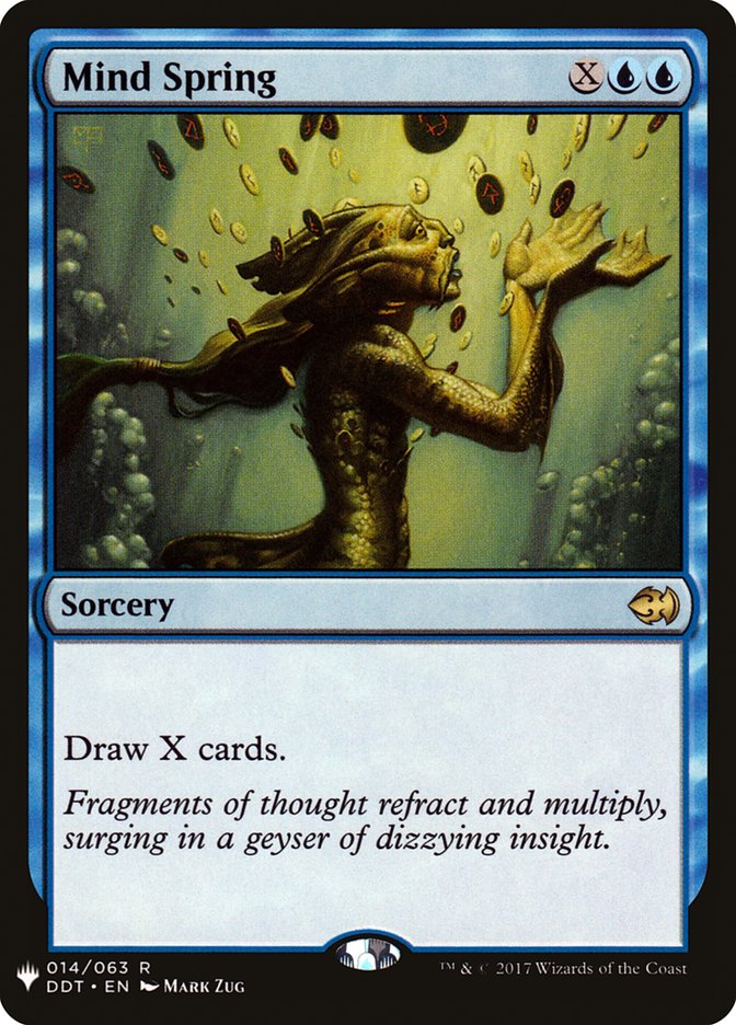 Mind Spring [The List] | Jomio and Rueliete's Cards and Comics