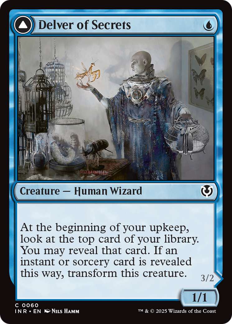 Delver of Secrets // Insectile Aberration [Innistrad Remastered] | Jomio and Rueliete's Cards and Comics