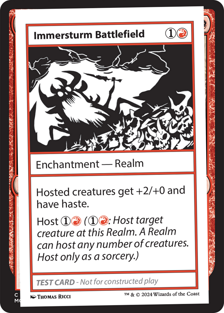Immersturm Battlefield [Mystery Booster 2 Playtest Cards] | Jomio and Rueliete's Cards and Comics