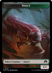 Eldrazi Spawn // Insect (0027) Double-Sided Token [Modern Horizons 3 Tokens] | Jomio and Rueliete's Cards and Comics