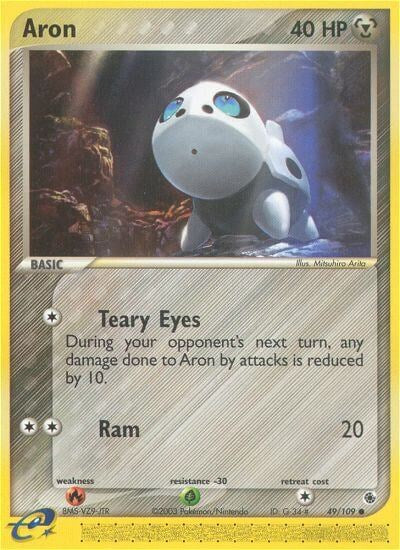 Aron (49/109) [EX: Ruby & Sapphire] | Jomio and Rueliete's Cards and Comics