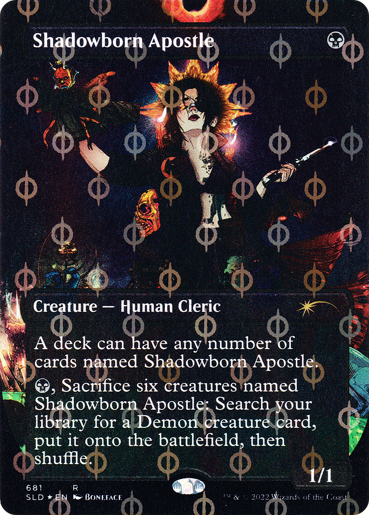 Shadowborn Apostle (681) (Step-and-Compleat Foil) [Secret Lair Drop Promos] | Jomio and Rueliete's Cards and Comics