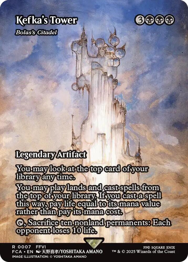 Kefka's Tower - Bolas's Citadel (Showcase) [FINAL FANTASY : Through the Ages] | Jomio and Rueliete's Cards and Comics