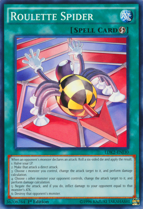 Roulette Spider [LDK2-ENJ30] Common | Jomio and Rueliete's Cards and Comics