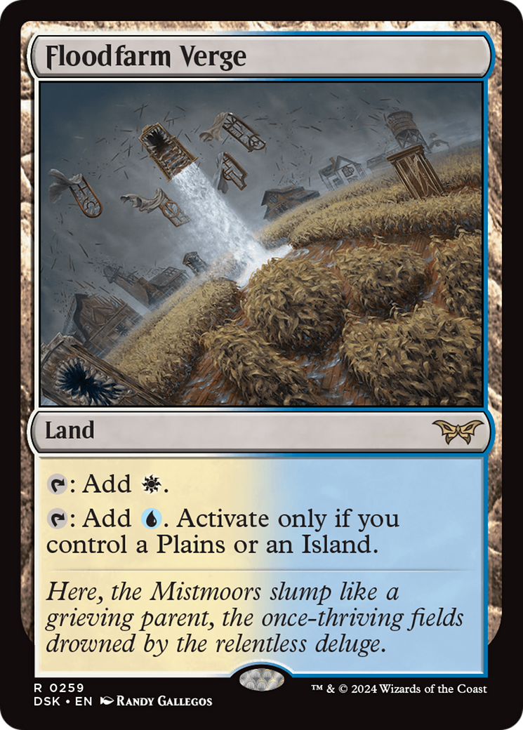 Floodfarm Verge [Duskmourn: House of Horror] | Jomio and Rueliete's Cards and Comics